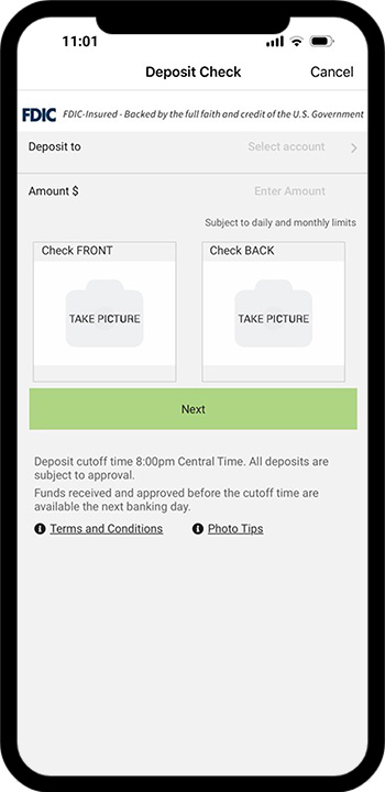 Mobile Deposit